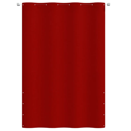 Vidaxl Balkon Bildschirm 160x240 cm Oxford Stoff rot