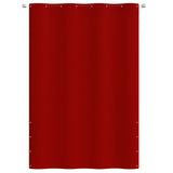 Vidaxl Balcony Schermata 160x240 cm tessuto Oxford rosso