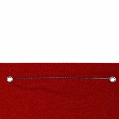 Vidaxl Balkon Bildschirm 160x240 cm Oxford Stoff rot