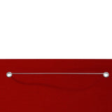 Vidaxl Balkon Bildschirm 160x240 cm Oxford Stoff rot