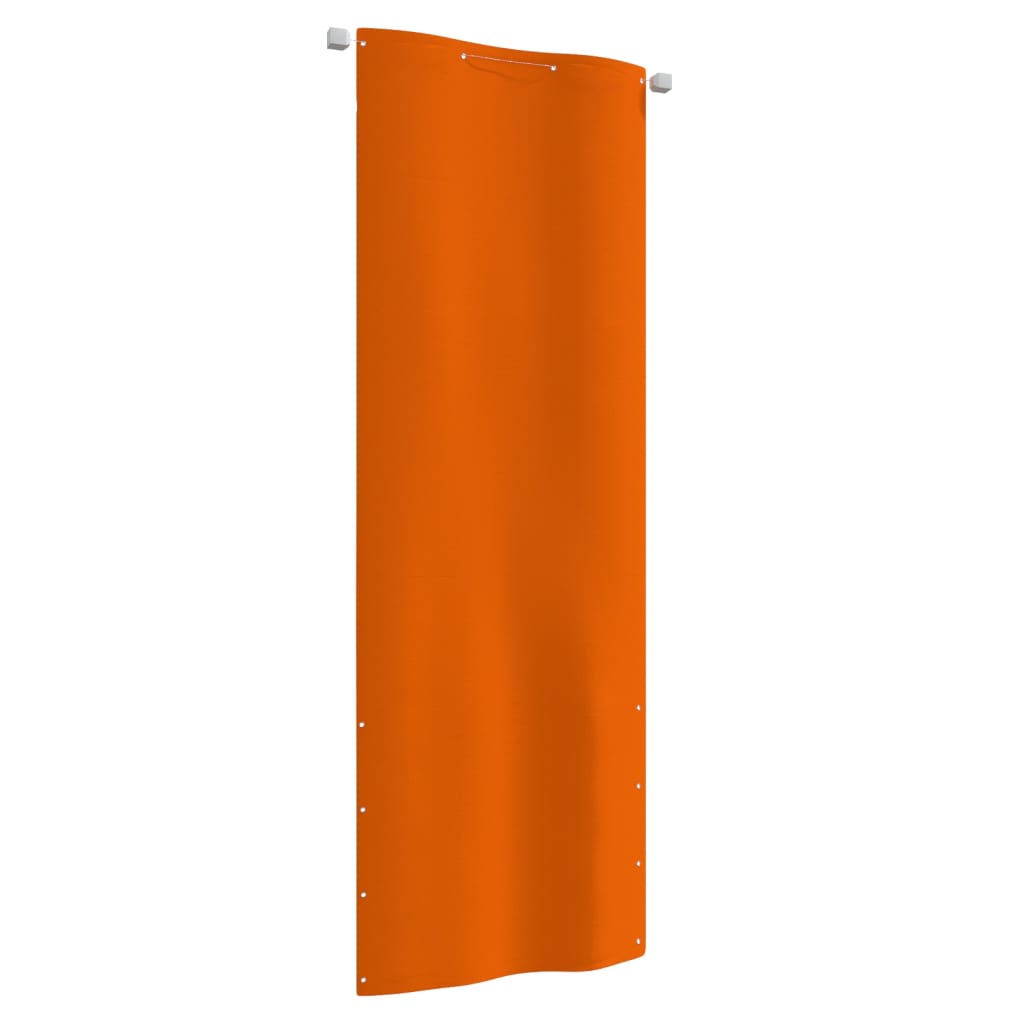 Vidaxl Balkonisarchir Screen 80x240 cm Oxford Stoff orange