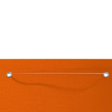 Vidaxl Balkonisarchir Screen 80x240 cm Oxford Stoff orange