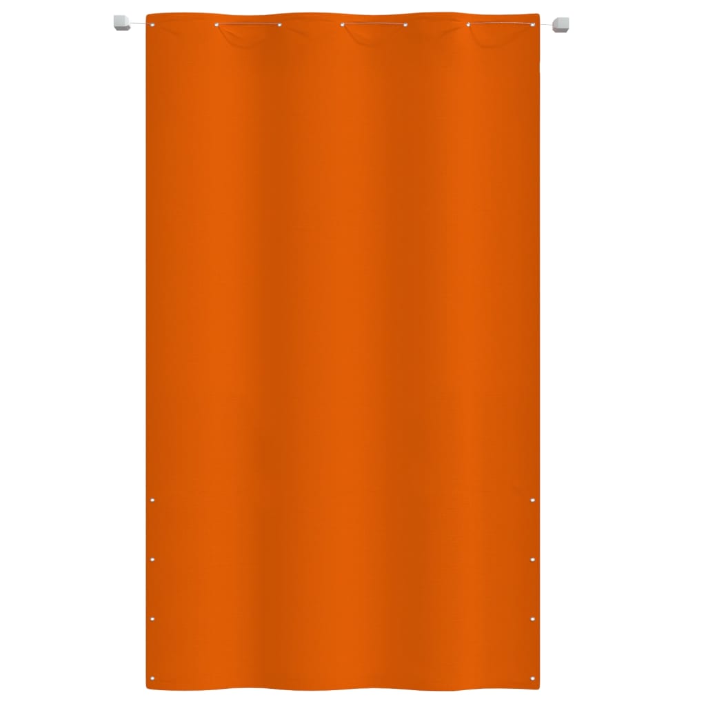 Pantalla de balcón Vidaxl 140x240 cm Oxford Fabric Naranja