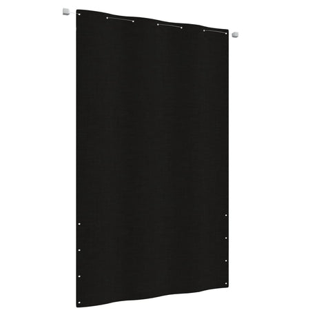 Vidaxl Balkon Bildschirm 140x240 cm Oxford Stoff schwarz