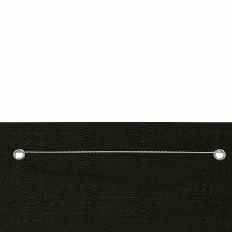 Vidaxl Balkon Bildschirm 140x240 cm Oxford Stoff schwarz