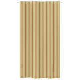 Vidaxl Balkon Bildschirm 140x240 cm Oxford Stoff gelb und orange