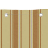 Vidaxl Balkon Bildschirm 140x240 cm Oxford Stoff gelb und orange