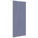 Vidaxl Balkon Bildschirm 120x240 cm Oxford Stoff blau und weiß
