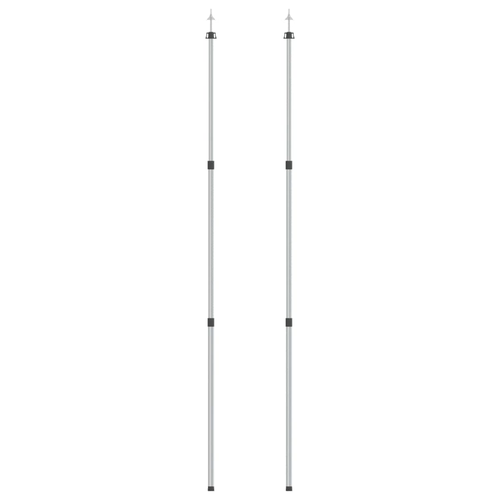 Vidaxl Laifel Sticks 2 pc telescópico 102-260 cm de aluminio