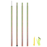 VidaXL sunscreen posts 200 cm galvanized steel