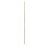 Vidaxl Sunset Poles 2 St. 200 cm galvanisert stål