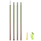 VidaXL sunscreen pole 250 cm galvanized steel