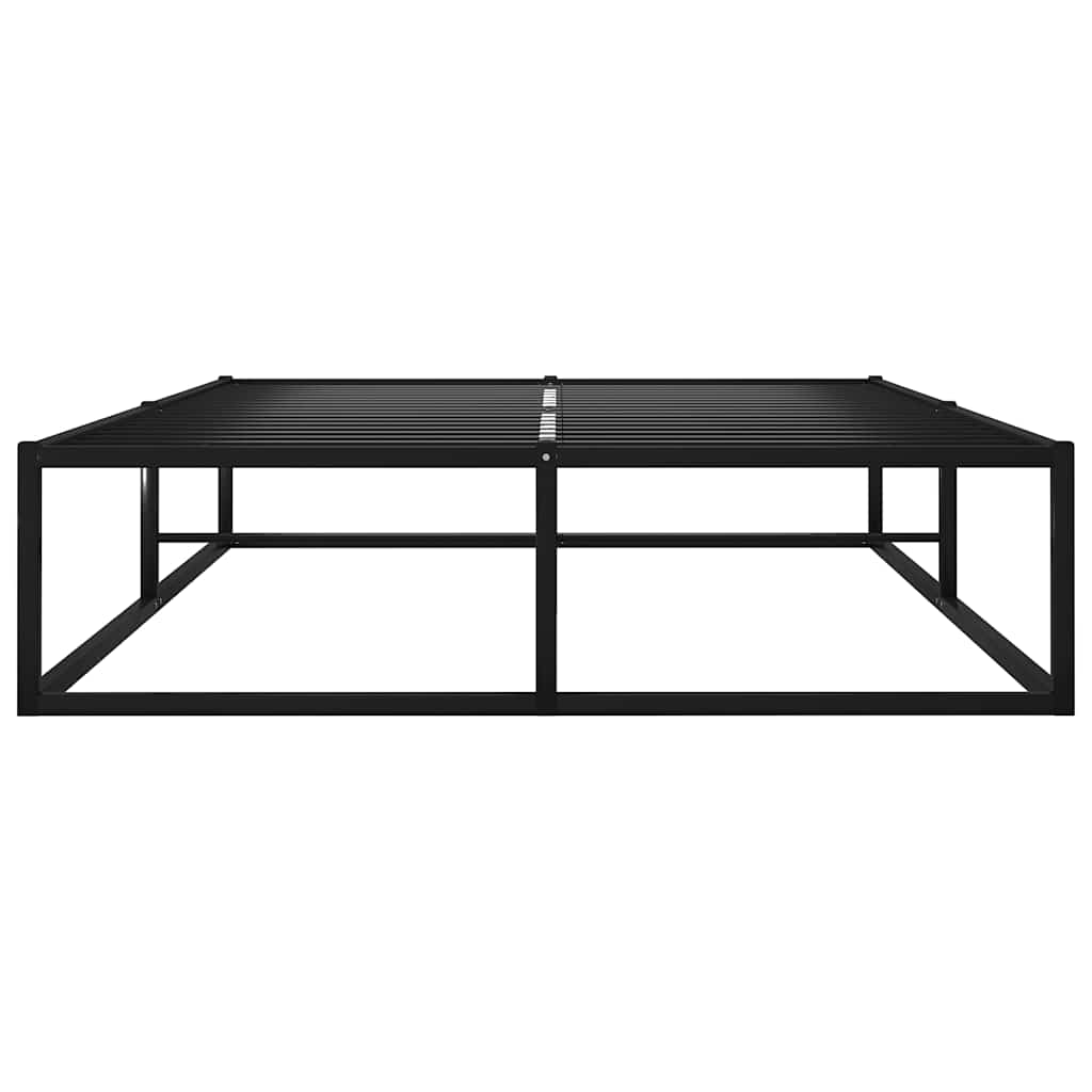 Vidaxl bedframe metaal zwart 120x200 cm