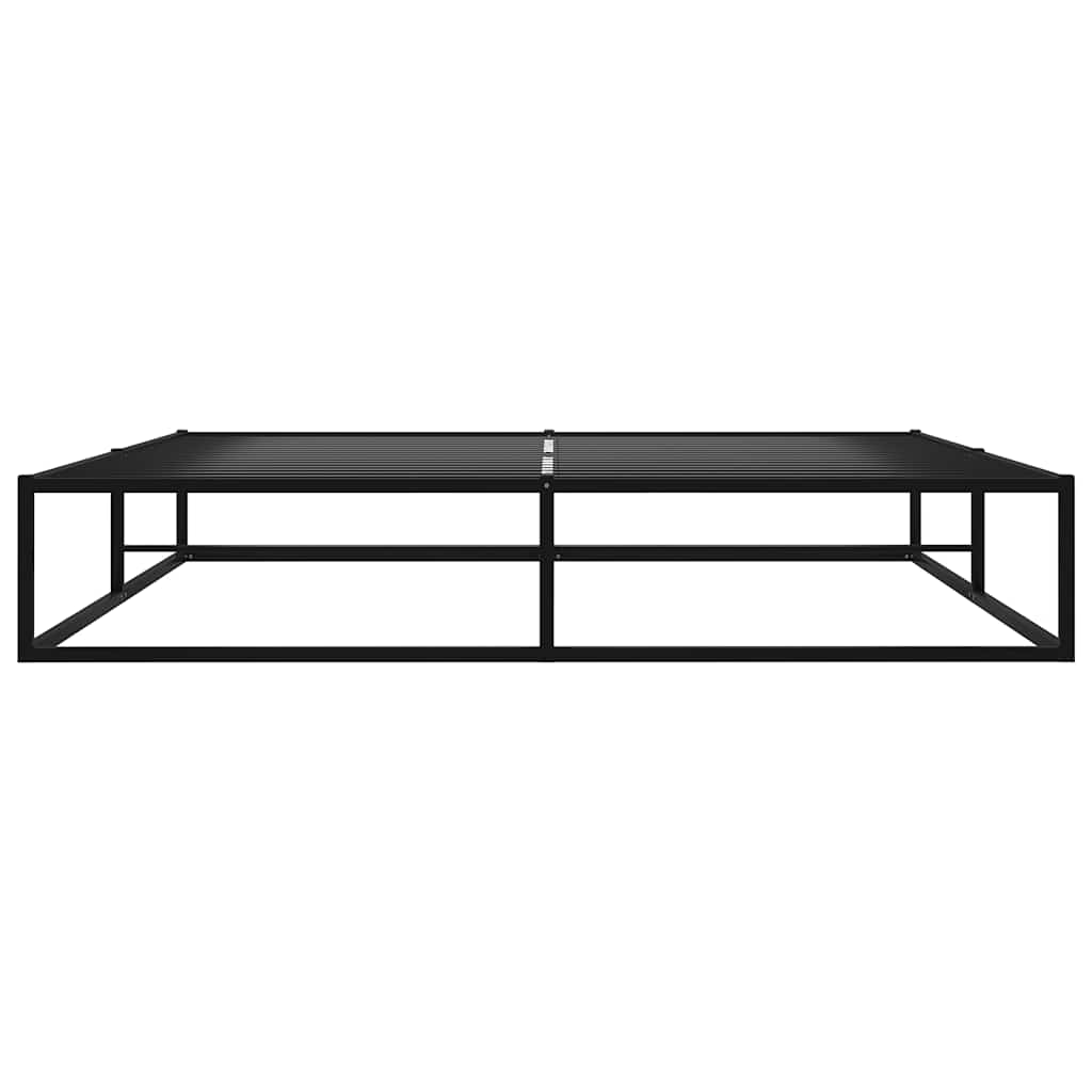 Vidaxl bedframe metaal zwart 140x200 cm