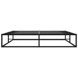 Vidaxl bedframe metaal zwart 140x200 cm