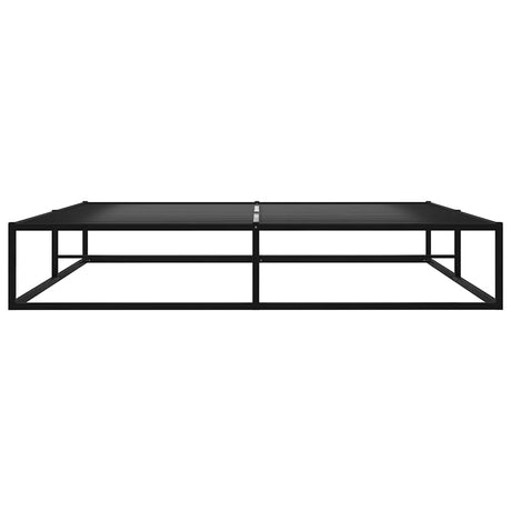 Vidaxl bedframe metaal zwart 140x200 cm