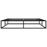 Vidaxl bedframe metaal zwart 200x200 cm