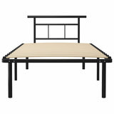 Vidaxl bedframe metaal zwart 100x200 cm