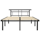 Vidaxl bedframe metaal zwart 160x200 cm