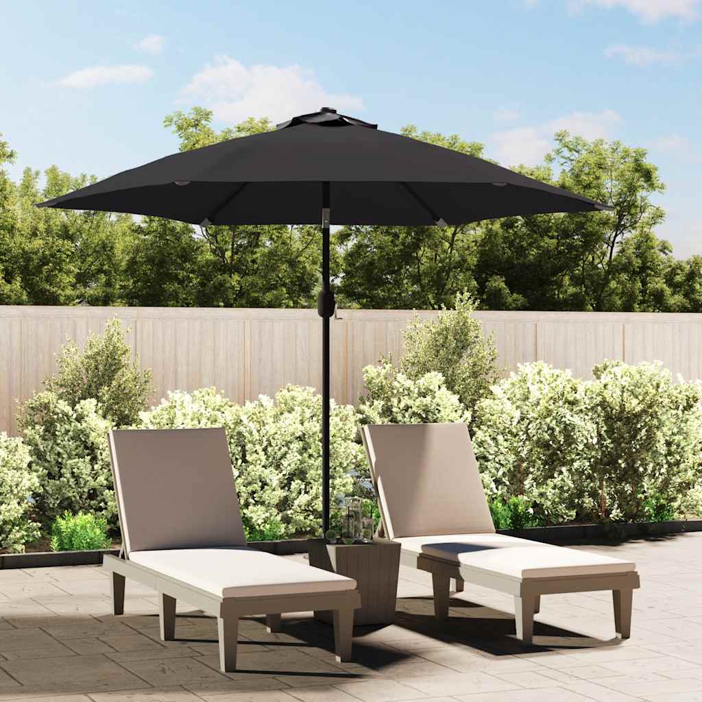 Vidaxl Ersatztuch für Parasol 300 cm schwarz