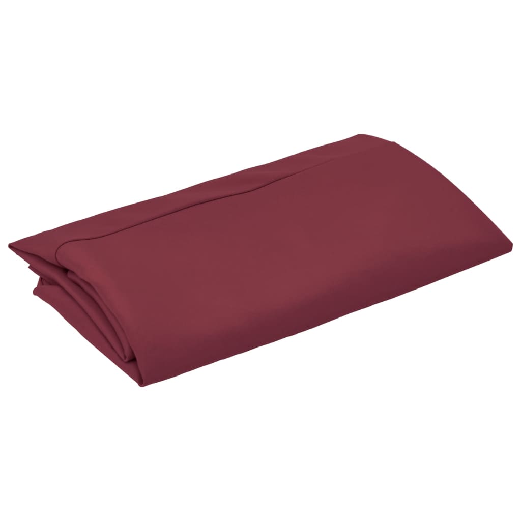 Náhradní hadřík Vidaxl pro plovoucí parasol 350 cm Bordeaux Red