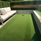 Vidaxl künstliches Gras 7 9 mm 1x5 m grün