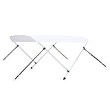 Vidaxl Biminitop 2-BOWS 150x120x110 cm Weiß