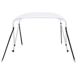 Vidaxl Biminitop 2-BOWS 150x120x110 cm Weiß