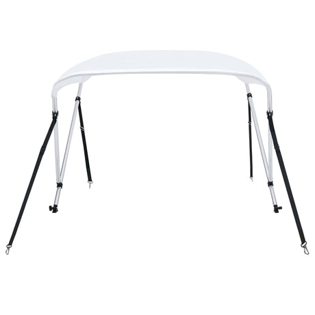 Vidaxl Biminitop 2-BOWS 180x150x110 cm Weiß