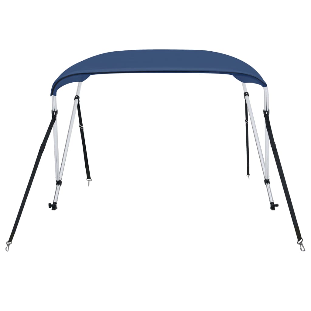 Vidaxl Biminitop 2-bow 180x130x110 cm blu marino