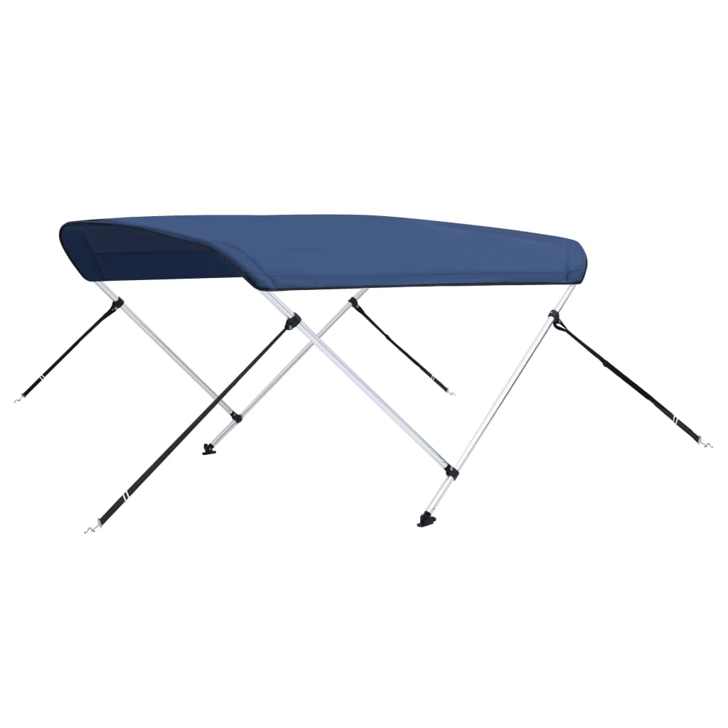 Vidaxl Biminitop 2-bow 180x150x110 cm blu marino