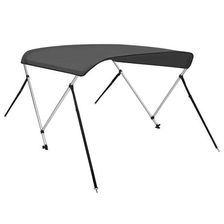 Vidaxl Biminitop 2-Boogs 180x130x110 cm anthrazitfarben