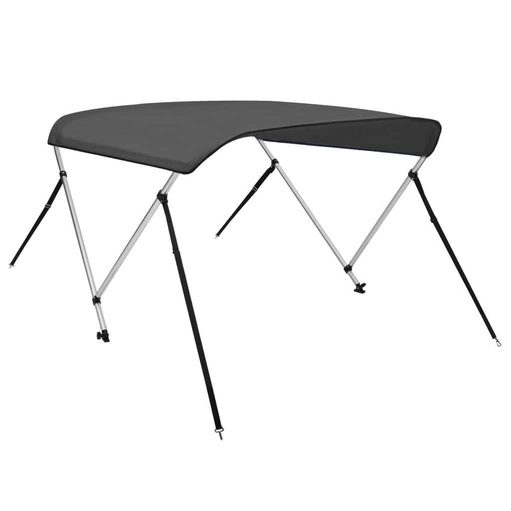 Vidaxl Biminitop 2-BOWS 180x150x110 cm anthrazitfarben