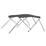Vidaxl Biminitop 3-Boogs 183x196x137 cm Anthrazitfarben