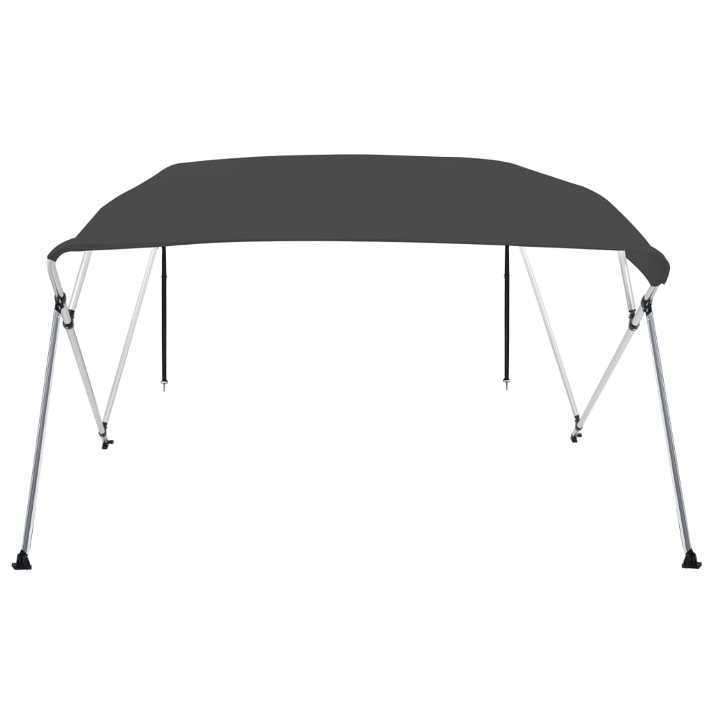 Vidaxl Biminitop 4-Boogs 243x196x137 cm Anthrazitfarben