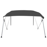 Vidaxl Biminitop 4-Boogs 243x196x137 cm Anthrazitfarben
