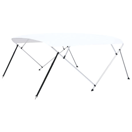 Vidaxl Biminitop 4-Boogs 243x (230-244) X137 cm Weiß