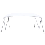 Vidaxl Biminitop 4-Boogs 243x (230-244) X137 cm Weiß