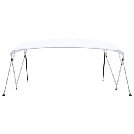 Vidaxl Biminitop 4-Boogs 243x (230-244) X137 cm Weiß