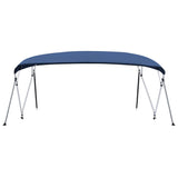 Vidaxl Biminitop 4-Boogs 243x (230-244) x137 cm Navy Blue