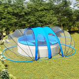 Vidaxl piscina domo oval 620x410x205 cm