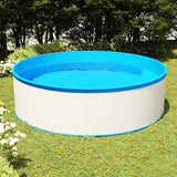 Vidaxl Splasher Pool 350x90 cm blanco