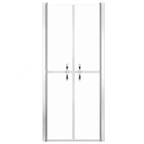 VIDAXL -Duschtür 96x190 cm ESG transparent