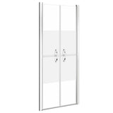 Vidaxx Duschtür 71x190 cm ESG halbmatt
