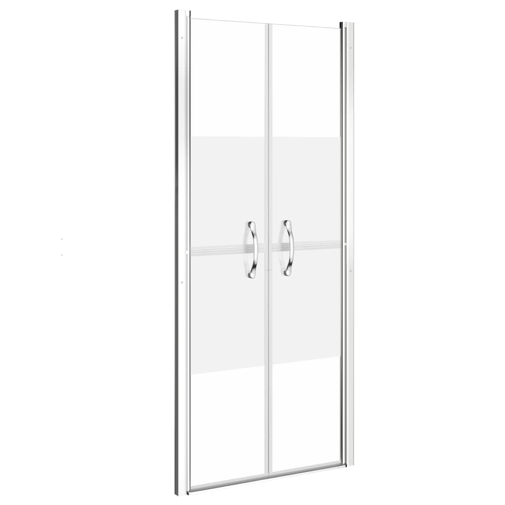 Vidaxl shower door 96x190 cm ESG Halfmat