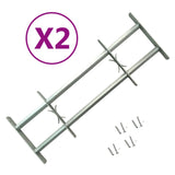 VidaXL Window protection adjustable 2 pcs 700-1050 mm