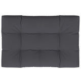 VIDAXL -Palettenkissen 120x80x12 cm Stoffanthrazit -Verschärfen