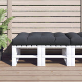 VIDAXL -Palettenkissen 120x80x12 cm Stoffanthrazit -Verschärfen
