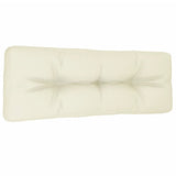 VIDAXL -Palettenkissen 120x40x12 cm Stoffcreme -Colored