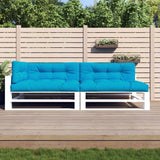 Vidaxl Palettenkissen 5 St. Stoff blau